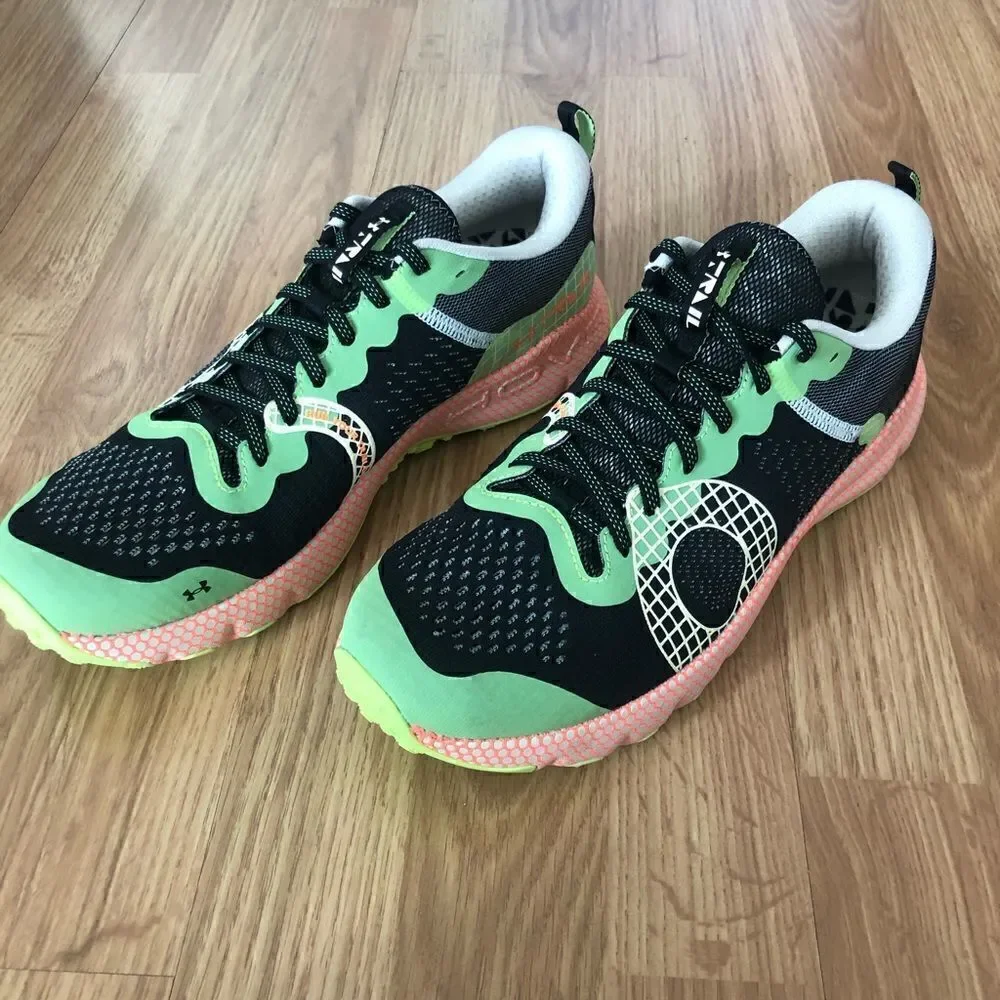 UNDER ARMOUR UA HOVR DS Ridge Speed VIBRAM Sole Trail Hiking Shoes